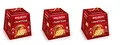 Produktbild: 3x Balocco Il Panettone Weihnachts kuchen mit Rosinen und kandierten Früchten 750g Natürlich gesäuertes gebackenes Süßwarenprodukt