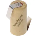 Produktbild: kraftmax 10x SUB-C Akku Zelle - 3000mAh / 1,2V / NIMH - mit Lötfahne Z-Form Akku Kraftmax SUB-C NiMH Akku 3000 mAh / 1,2 V Z-Lötfahne 3000 mAh (1,2V V, 1 St), Lange Lebensdauer