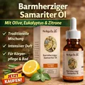 Produktbild: Hochwertiges Samariter Öl 50ml Kräuteröl mit Olive Zitrone Zimt Rosmarin Nelke