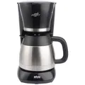 Produktbild: Silva Homeline KA-T 4505 sw Kaffeemaschine Schwarz, Inox Fassungsvermögen Tassen=10 Isolierkanne