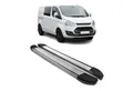 Produktbild: OMAC Kfz-Schmutzfänger Seitenschweller für Ford Tourneo Custom 2013-2023 L2 Alu 2 tlg, 2-tlg., Rutschfest, Haltbar, Aerodynamik