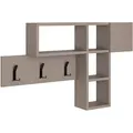 Produktbild: Wandgarderobe Game ca.99,5x61x15cm Mokka