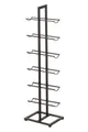 Produktbild: BOLTZE GRUPPE GmbH Weinregal VINUM, Schwarz, B 25 x H 91 x T 20 cm, 1-tlg., pulverbeschichtetes Metall, Platz für 6 Flaschen