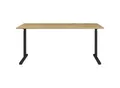 Produktbild: Germania Schreibtisch 4252-582 GW-Profi, in Grandson-Eiche-Nb./Schwarz, me. höheneinstellbar, 160 x 80 x 80 cm (BxHxT)