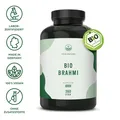 Produktbild: Bio Brahmi - 360 Kapseln - Gedächtniskraut mit Bacosiden - Vegan - TRUE NATURE®