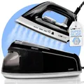 Produktbild: ® Dampfbügelstation mit Dampf Bügeleisen | 3,5 bar | mit Superglide-Sohle  1,...