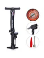 Produktbild: Dunlop - Floor pump for bikes balls mattresses with pressure gauge - Black