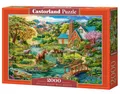 Produktbild: CASTORLAND 2000 Teile Puzzles, Idyllisches Haus mit Pferden, Landschaft, ländliche Ansicht, Erwachsenenpuzzle, Castorland C-200931-2