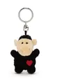 Produktbild: Nici Plüschfigur Nici 62085 Schlüsselanhänger Schaf schwarz mit Herz 5cm an