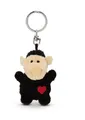 Produktbild: Nici 62085 Schlüsselanhänger Schaf schwarz mit Herz 5cm an | Key Friends | 62085