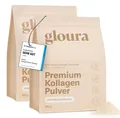 Produktbild: Gloura® Premium Kollagen Hydrolysat Pulver (Typ 1 & 3) - Geschmacksneutral
