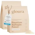 Produktbild: Gloura Gloura Premium Kollagen Hydrolysat Pulver (Typ 1 & 3) Pulver, 1 er 500 g, Frei von Zusatzstoffen, geschmacksneutral, gut löslich