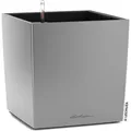 Produktbild: Lechuza Übertopf CUBE 50, silber metallic, 49 x 50 x 49 cm, aus Kunststoff, für innen und außen, Wasserspeicher und Innentopf