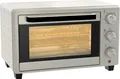 Produktbild: HOMCOM Mini Backofen 21L Pizza-Ofen, Miniofen inkl. Backblech, Grillrost und Krümmelblech, 1400W Tischbackofen mit 1h Timer, 100-230 ℃, Metall, Creme