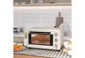 Produktbild: HOMCOM Minibackofen 21L Pizza-Ofen, Miniofen inkl. Backblech, Grillrost und Krümmelblech, für Küche, Cremeweiß