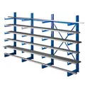 Produktbild: SCHULTE Kragarmregal K1000 14486 enzianblau 375,0 x 50,0 x 200,0 cm
