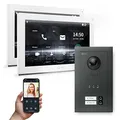 Produktbild: Goliath Hybrid | IP | Full-HD Video Türsprechanlage | App | 2-Fam | 2 x Full-Touchscreen 10