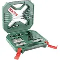 Produktbild: Bosch Bohrer-Bit-Set X-Line Classic, 2607010611, 60-teilig, Schlitz, Kreuz, Torx, Bohrer etc.