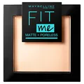 Produktbild: Maybelline New York Puder, Mattierend, porenverfeinernd und langanhaltend, Fit Me! Matte + Poreless, Nr. 120 Classic Ivory