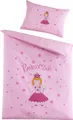 Produktbild: Holiday Heimtex OptiDream Baby Renforcé-Bettwäsche 100x135 cm Prinzessin