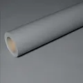 Produktbild: 50m x 1,00m stahl-grau JUNOPAX Geschenkpapier wetterfest nassfest Rolle mausgrau