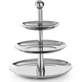 Produktbild: 3-stöckiger faltbarer Torten- und Pralinenständer - Hendi 429914