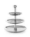 Produktbild: HENDI Etagere, mit 3 Schalen, Serviettenständer, Servierplatte, ø166/ø220/ø268x(H)320mm, Edelstahl