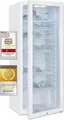 Produktbild: Exquisit GKS240-GT-160C weiss, Stand Glastürkühlschrank, Nutzinhalt: 237 L