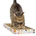 Produktbild: Kratzbrett für Katzen Kratzi Pad 46,5 x 17,5 x 3,4 cm Kratzpappe Kratzmatte Krallenpflege