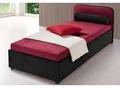 Produktbild: Polsterbett MAINTAL, rot (bordeauxrot, schwarz), B:97cm L:211cm, Betten, Polsterbett, wahlweise mit Bettkasten