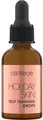 Produktbild: Catrice Gesichtsserum Holiday Skin Self Tanning Drops, aufbaubare Bräune, streifenfrei, leicht, hydratisierend, strahlend
