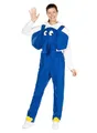 Produktbild: Maskworld Die Sendung mit der Maus - Elefant Kostüm - Größe: XXXL - blaue Latzhose für Karneval, Halloween & Motto-Party …