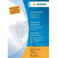 Produktbild: 25x Herma 5012 Ausweishüllen 52x75 mm für Dokumente Format DIN A8