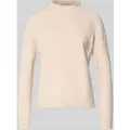 Produktbild: Betty Barclay Strickpullover aus Viskose-Mix mit Stehkragen in Beige, Größe 42