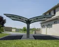 Produktbild: Canopia Doppel Carport Arizona Breeze 495 x 578 cm anthrazit