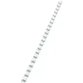 Produktbild: GBC Kunststoff Plastikbinderücken Weiß 10 mm 65 Blatt DIN A4 100 Stück