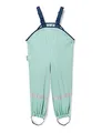 Produktbild: Playshoes Matschhose Regenlatzhose Fleece-Futter Unisex Kinder Wind- und wasserdichte Regenhose Regenbekleidung, grün Pastell, 128