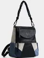 Produktbild: Desigual Rucksack Damentasche Sterling Positano 21WAKP40 Schwarz Blau 28x28cm