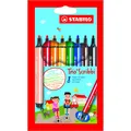 Produktbild: STABILO Trio Scribbi Gefederter Dreikant-Filzstift (8 x) (368/8-01)