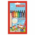 Produktbild: Fasermaler Trio Scribbi 8er Etui gefederte Spitze