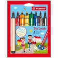 Produktbild: STABILO Fasermaler Trio Scribbi 1,5-2mm 8 Farben
