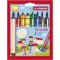Produktbild: STABILO Trio Scribbi 8er Set Gefederter Dreikant-Filzstift 8 Farben