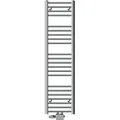 Produktbild: Ecd Germany Badheizkörper Mittelanschluss 300 X 1400 Mm Chrom Gerade Mit Thermostat Und Anschlussgarnitur Universal Eck- Und Durchgangsform Chrom - Heizkörper Heizung Handtuchwärmer Handtuchtrockner