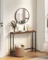 Produktbild: VASAGLE Konsolentisch Flurtisch, einteilige Tischplatte, einfache Montage,schmaler Sofatisch, für Flur, Schlafzimmer, Wohnzimmer, 20/24 x 80 x 81,2 cm