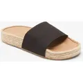 Produktbild: Roxy Slippy Espadrille Black Größe EU 41 - Schwarz - 41
