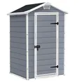 Produktbild: Keter Manor 4x3 Gartengeräteschuppen aus stoßfestem Harz