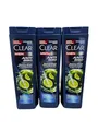 Produktbild: 6 x Clear Men Anti-Talg Shampoo Anti-Schuppen mit Zitronenextrakten für fettiges Haar - 6 Flaschen à 225 ml