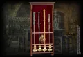 Produktbild: Noble Collection Wanddekoobjekt Harry Potter Wandhalterung für 4 Zauberstäbe
