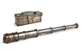 Produktbild: Dollond London 1920 Handgefertigtes Teleskop | Antikes Nautisches Fernrohr, Funktionsfähig Vintage-Reproduktion, Messing-Teleskopv | 15 Zoll lang, Sammeldekor, Für Kinder