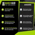 Produktbild: Broken Head Gasman Motorradhelm + Schwarzes Visier